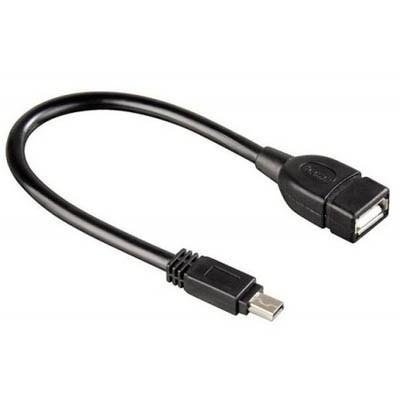 Кабель Atcom USB - mini-USB V 2.0 (F/M), (5 pin), 0.1 м, Black (12822) 12822 фото