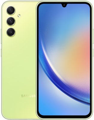 Смартфон Samsung Galaxy A34 SM-A346E 8/256GB Dual Sim Light Green (SM-A346ELGESEK) SM-A346ELGESEK фото