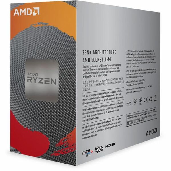 Процесор AMD Ryzen 3 3200G (3.6GHz 4MB 65W AM4) Box (YD3200C5FHBOX) YD3200C5FHBOX фото