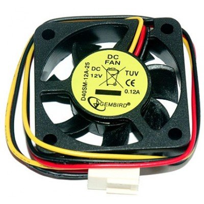 Вентилятор 40x40x10mm DC fan sleeve bearing 7см провод D40SM-12A фото