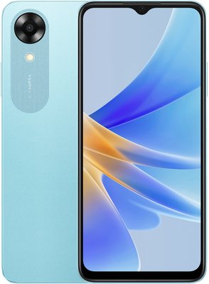 Смартфон Oppo A17K 3/64GB Dual Sim Blue A17K 3/64GB Blue фото