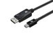 Кабель 2E mini DisplayPort - DisplayPort (M/M), 2 м, Black (2E-W1704) 2E-W1704 фото 2