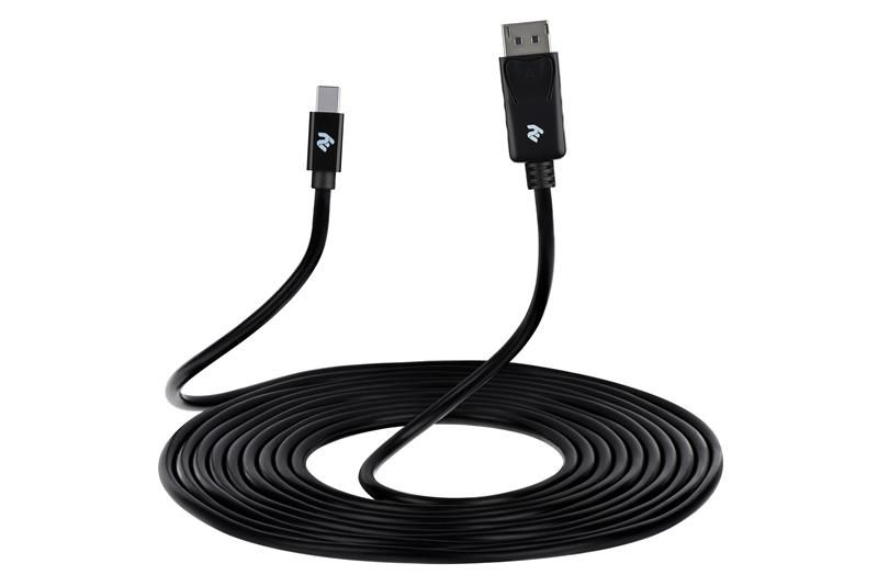 Кабель 2E mini DisplayPort - DisplayPort (M/M), 2 м, Black (2E-W1704) 2E-W1704 фото