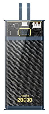 Універсальна мобільна батарея Proda PD-P55 20000mAh Black (PD-P55-BK) PD-P55-BK фото