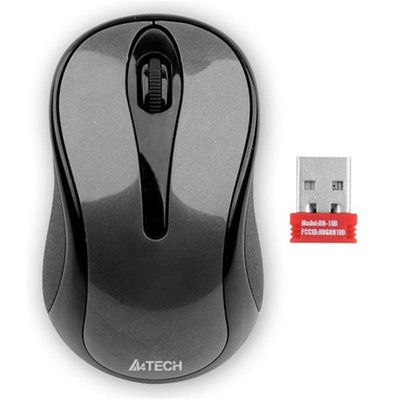 Миша бездротова A4Tech G3-280N Grey USB V-Track G3-280N (Glossy grey) фото
