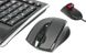 Комплект (клавіатура, миша) бездротовий A4Tech 9300F Black USB 9300F (GR-152+G9-730FX) фото 2