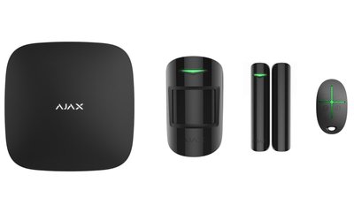 Комплект охоронної сигналізації Ajax StarterKit Plus Black (000012254/13538.35.BL1/20289.57.BL1) 20289.57.BL1 фото