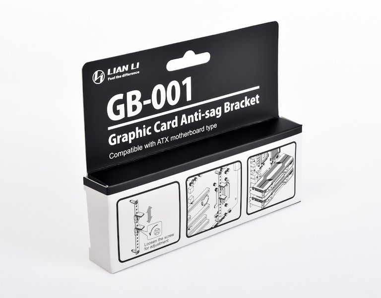 Комплект фіксуючий для відеокарти Lian Li VGA anti-sag bracket (G89.GB-001X.00) G89.GB-001X.00 фото