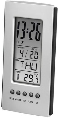 Термометр Hama LCD Silver (00186357) 00186357 фото