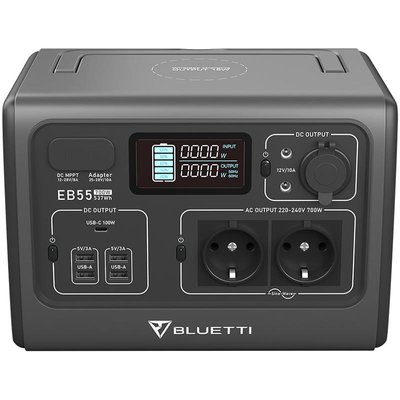 Зарядна станція Bluetti PowerOak EB55 700W 537Wh (PB930340) EB55 фото
