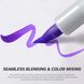 Спиртові маркери Arrtx Oros ASM-03P 24 кольора, фіолетові відтінки (LC302505) LC302505 фото 3