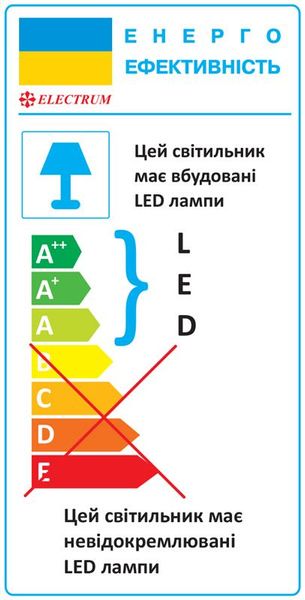 Світильник світлодіодний із розсіювачем Electrum Led Sonata 36W 6500К IP20 B-LO-0909 B-LO-0909 фото