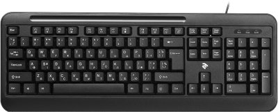 Клавіатура 2E KM1040 Ukr (2E-KM1040UB) Black USB 2E-KM1040UB фото