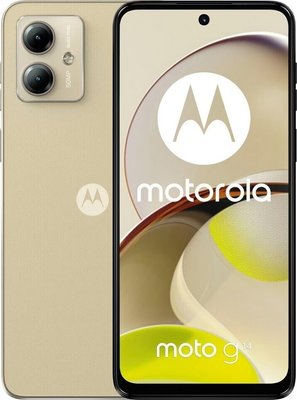 Смартфон Motorola Moto G14 8/256GB Dual Sim Butter Cream (PAYF0041RS) PAYF0041RS фото