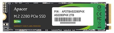 Накопичувач SSD 2TB Apacer AS2280P4X M.2 PCIe 3.0 3D TLC (AP2TBAS2280P4X-1) AP2TBAS2280P4X-1 фото