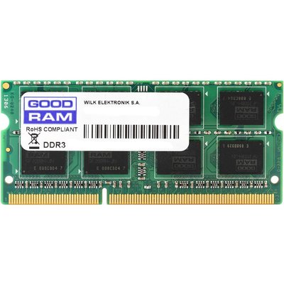 Модуль пам`ятi SO-DIMM 8GB/1600 DDR3 GOODRAM (GR1600S364L11/8G) GR1600S364L11/8G фото