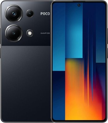 Смартфон Xiaomi Poco M6 Pro 12/512GB Dual Sim Black Poco M6 Pro 12/512GB Black фото