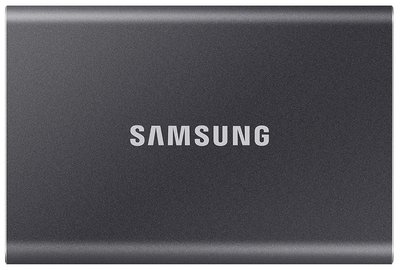 Накопичувач зовнішній SSD 2.5" USB 1.0TB Samsung T7 Titan Gray (MU-PC1T0T/WW) MU-PC1T0T/WW фото