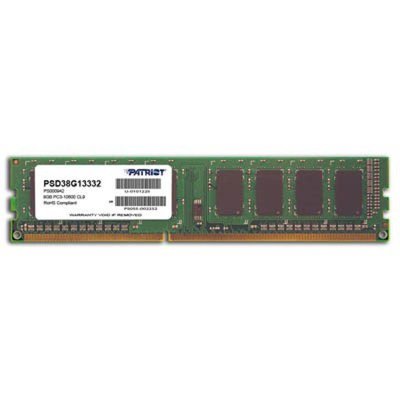 Модуль пам`яті DDR3 8GB/1333 Patriot Signature Line (PSD38G13332) PSD38G13332 фото