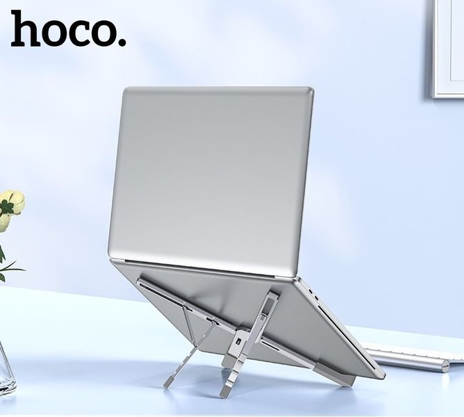 Підставка для ноутбука Hoco PH51 X Bystander Metal Grey (PH51) PH51 фото