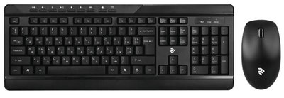 Комплект (клавіатура, мишка) бездротовий 2E MK410 (2E-MK410MWB) Black 2E-MK410MWB фото