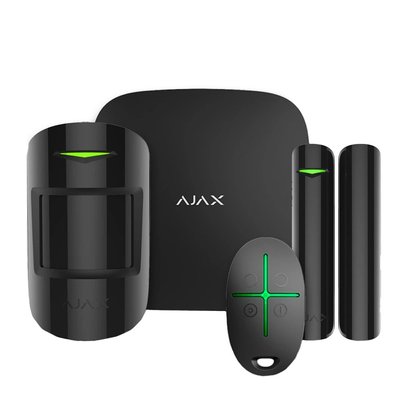 Комплект охоронної сигналізації Ajax StarterKit 2 (8EU) Black (35973.162.BL1/35973.102.BL1) 35973.162.BL1 фото