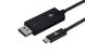Кабель 2E Displayport - USB Type-C (M/M), 1 м, Black (2E-W1402) 2E-W1402 фото 2