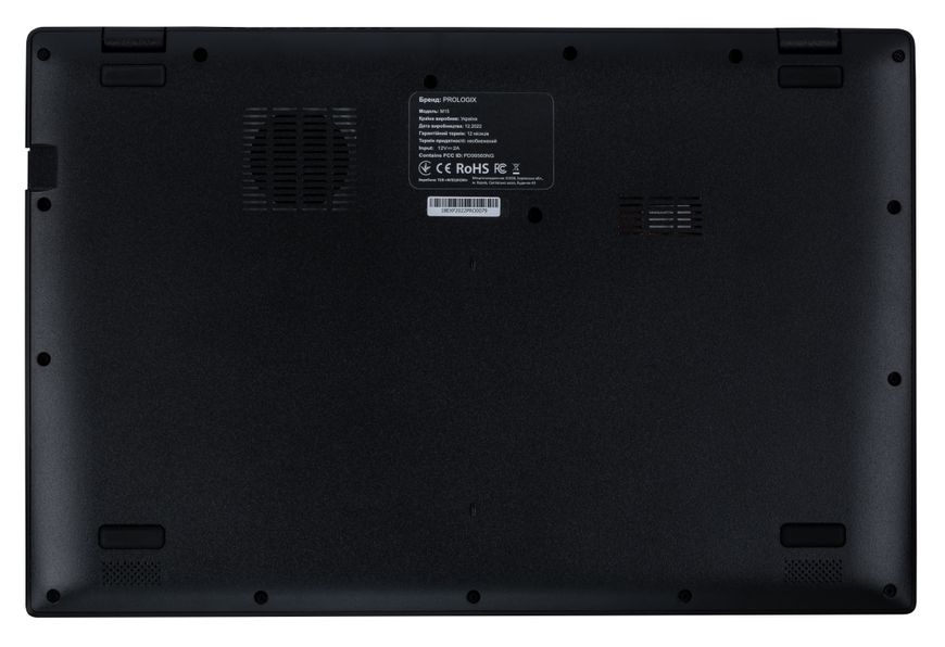 Ноутбук Prologix M15-720 (PN15E02.I51016S5NU.005) Black PN15E02.I51016S5NU.005 фото