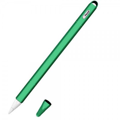 Чохол TPU Goojodoq Hybrid Ear для стілуса Apple Pencil 2 Green тех.пак (4001055094286G) 4001055094286G фото