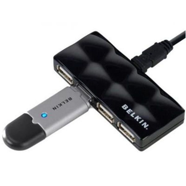 Концентратор USB2.0 Belkin Mobile Hub Black (F5U701cwBLK) 7хUSB2.0 + бж F5U701cwBLK фото