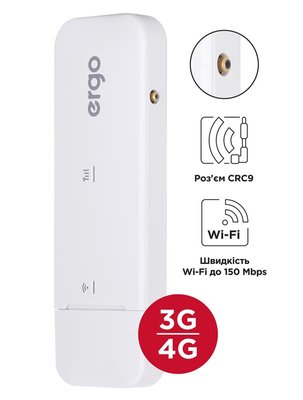 3G/4G USB Модем Ergo W023-CRC9 White W023-CRC9 фото