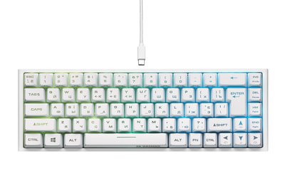 Клавіатура 2E Gaming KG350UWT RGB White (2E-KG350UWT) 2E-KG350UWT фото