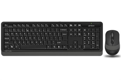 Комплект (клавіатура, мишка) бездротовий A4Tech FG1012S Black/Grey FG1012S (Black) фото