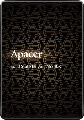 Накопичувач SSD 120GB Apacer AS340X 2.5" SATAIII TLC (AP120GAS340XC-1) AP120GAS340XC-1 фото