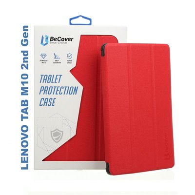 Чохол-книжка BeCover Smart для Lenovo Tab M10 HD 2nd Gen TB-X306 Red (705973) 705973 фото
