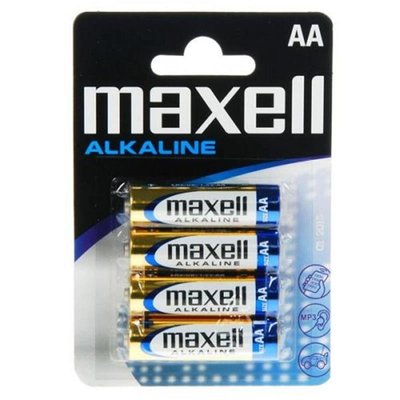 Батарейка Maxell AA/LR06 BL 4шт HQ-2973/4902580163761 фото