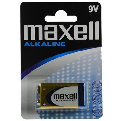 Батарейка Maxell 6LR61 BL 1шт HQ-2974/4902580150259 фото