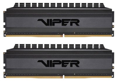 Модуль пам`яті DDR4 2x8GB/3000 Patriot Viper 4 Blackout (PVB416G300C6K) PVB416G300C6K фото