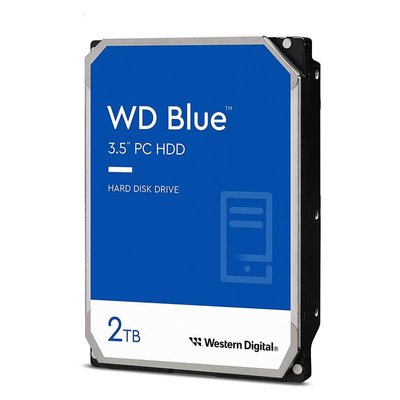 Накопичувач HDD SATA 2.0TB WD Blue 5400rpm 64MB (WD20EARZ) WD20EARZ фото