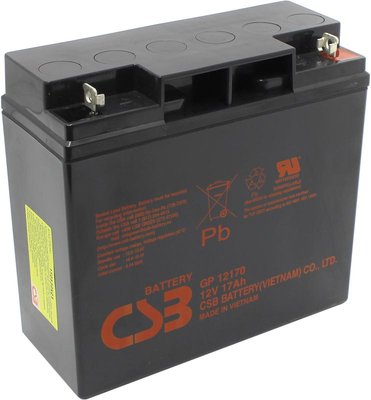 Акумуляторна батарея CSB 12V 17AH (GP12170) AGM GP12170 фото