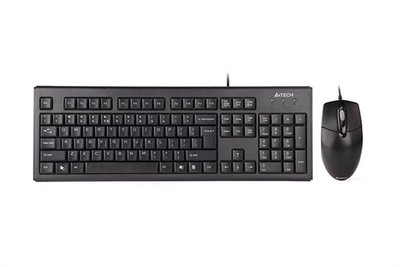 Комплект (клавіатура, миша) A4Tech KR-8372 Black USB KR-8372 (Black) фото