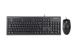 Комплект (клавіатура, миша) A4Tech KR-8372 Black USB KR-8372 (Black) фото 1