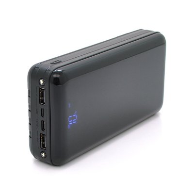 Універсальна мобільна батарея Bix 30000mAh, QC22.5W/PD20W, Black (BPW1B/29250) BPW1B/29250 фото