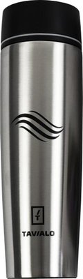 Термопляшка Tavialo 460 мл металевий сріблястий + 2 ущільнювальних кільця (190460109) 190460109 фото