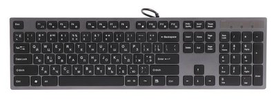 Клавiатура A4Tech KV-300H Grey/Black KV-300H USB (Grey+Black) фото