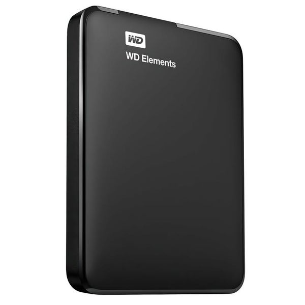 Зовнішній жорсткий диск 2.5" USB 1.0TB WD Elements Black (WDBUZG0010BBK-WESN) WDBUZG0010BBK-WESN фото