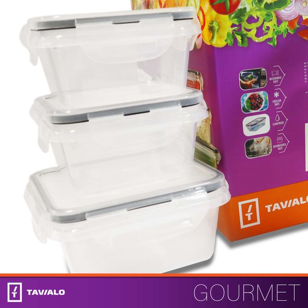 Набір контейнерів для зберігання продуктів Tavialo 6 предметів (193500006) 193500006 фото