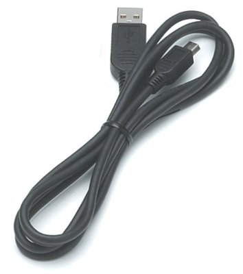Кабель Cablexpert USB - miniUSB V 2.0 (M/M), 1.8 м, чорний (CCP-USB2-AM5P-6) CCP-USB2-AM5P-6 фото