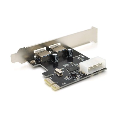 Контролер Voltronic (YT-C-PCI-Е=>2*USB3.0/00352) PCI-Е - USB 3.0, 2port, BOX YT-C-PCI-Е=>2*USB3.0/00352 фото