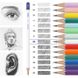 Набір олівців Arrtx для малювання 2B (ADP-012B), 14 шт (LC303588) LC303588 фото 3